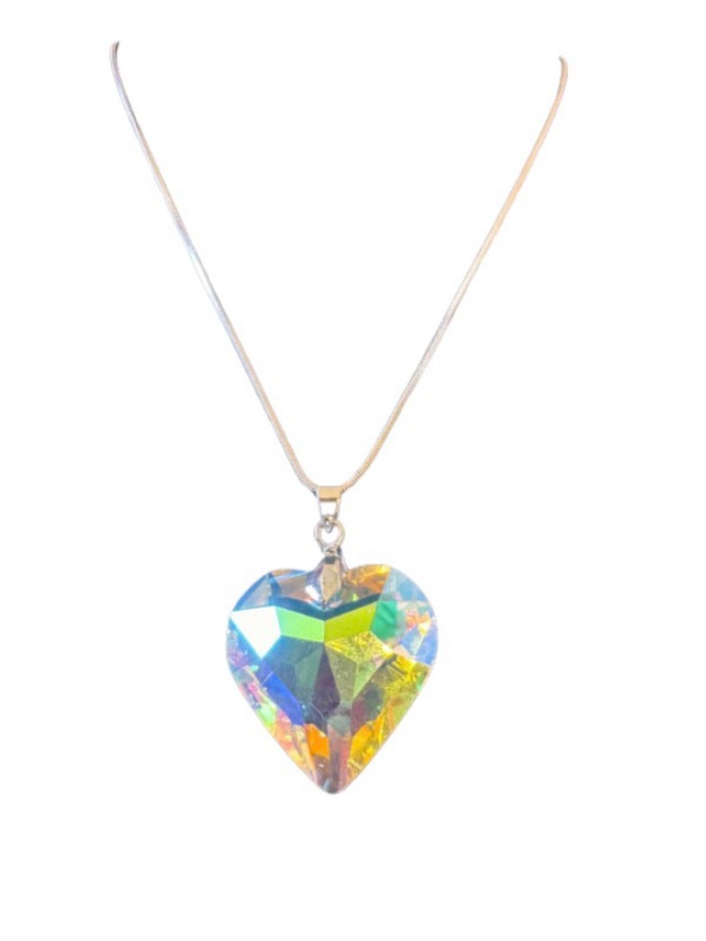 Glass Heart Necklace